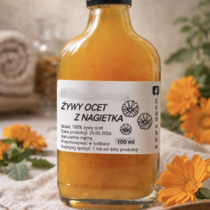Żywy ocet z nagietka 100ml